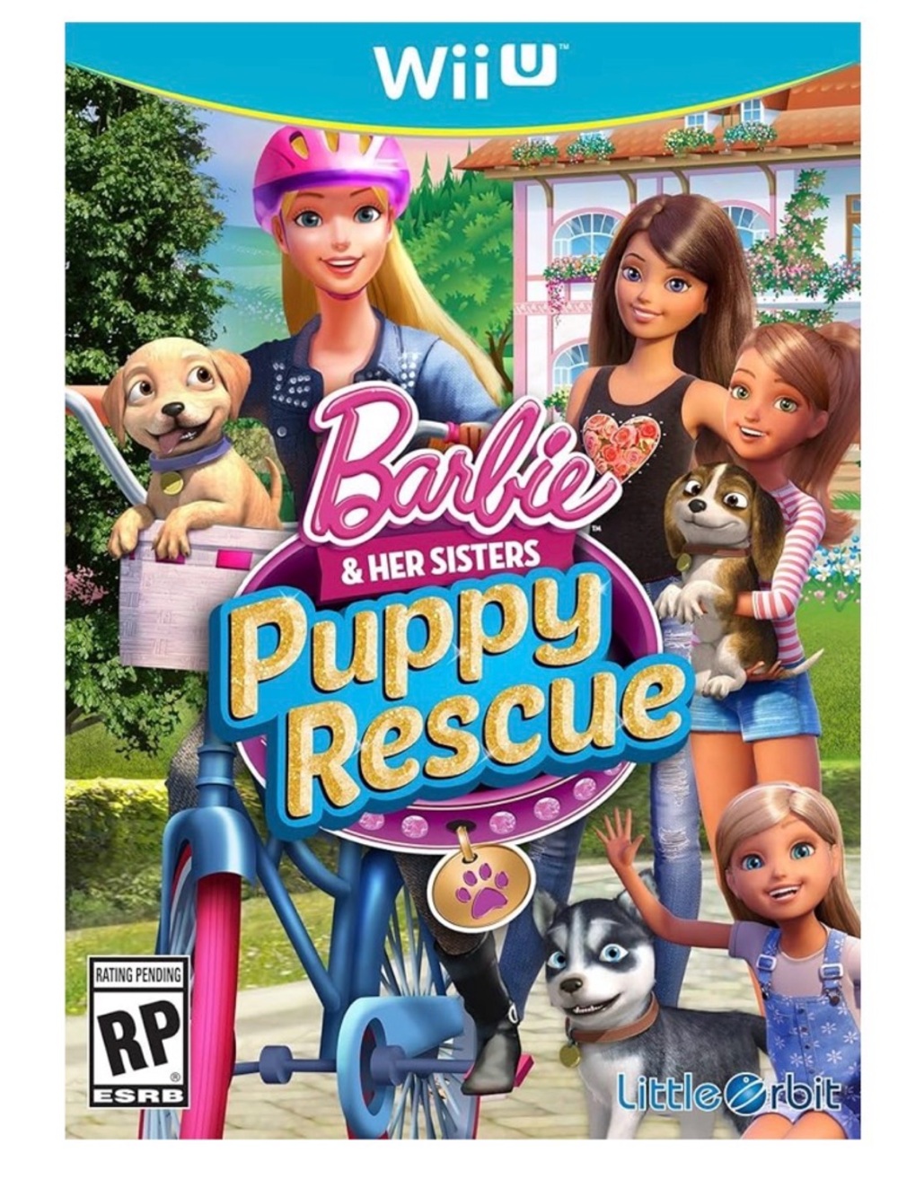 Barbie & Her Sisters Puppy Rescue - Wii U game